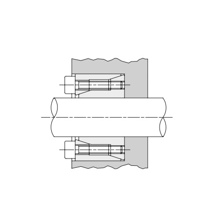 Втулка зажимная BK 61 (RCK 61) 9x20, EMT | ЕМТ