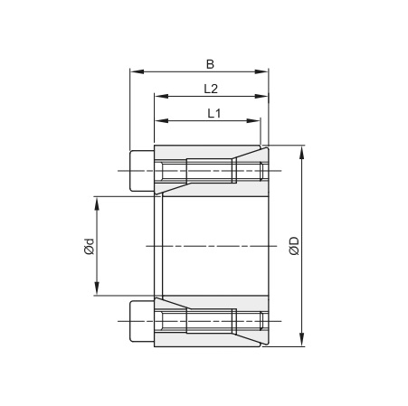Втулка зажимная BK 61 (RCK 61) 9x20, EMT | ЕМТ