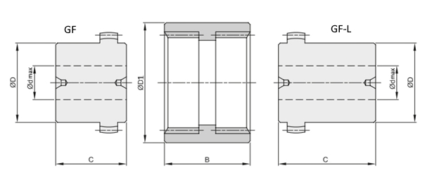 Гильза полиамидная зубчатой муфты GF 24, EMT | ЕМТ