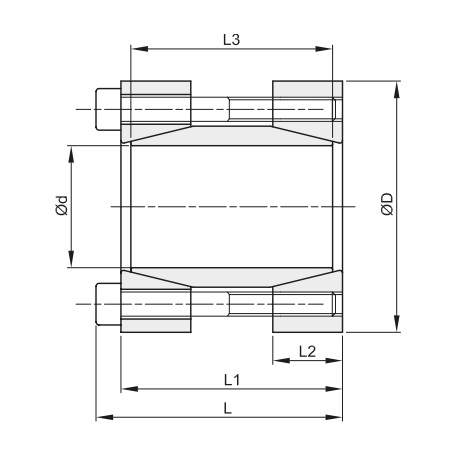 Втулка зажимная BK 95 (RCK 95) 30x60 (KLMM030), EMT | ЕМТ