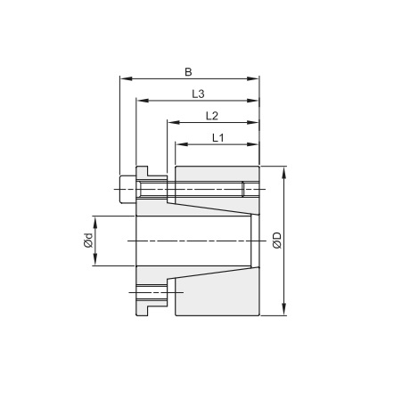 Втулка зажимная BK 70 (RCK 70) 170x225, EMT | ЕМТ