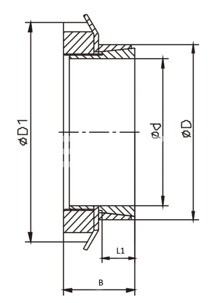 Втулка зажимная BK 26 (RCK 26) 20x30 (KLFC020), EMT | ЕМТ