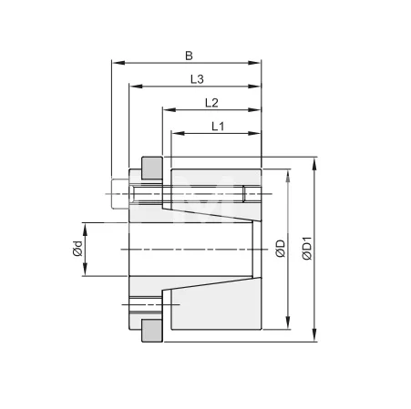 Втулка зажимная BK 71 (RCK 71) 80x120 (KLDB080), EMT | ЕМТ