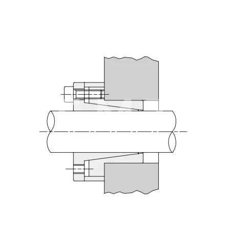 Втулка зажимная BK 80 48x62, из нержавеющей стали, EMT | ЕМТ