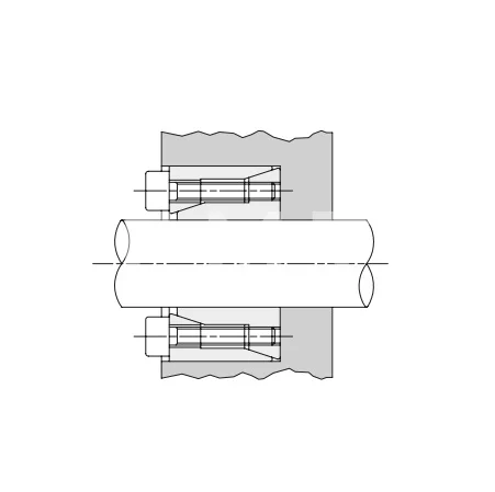 Втулка зажимная BK 61 (RCK 61) 10x20 (KLSS010), EMT | ЕМТ