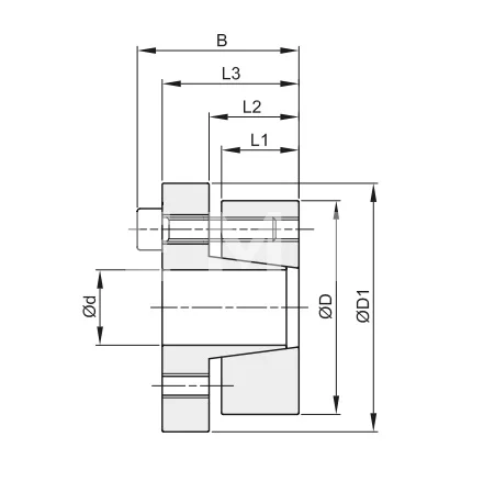 Втулка зажимная BK 15 (RCK 15) 20x55 (KLBB120), EMT | ЕМТ