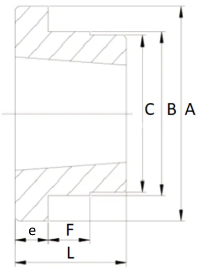 Ступица приварная (PHH WH20) TB-2012, EMT | ЕМТ